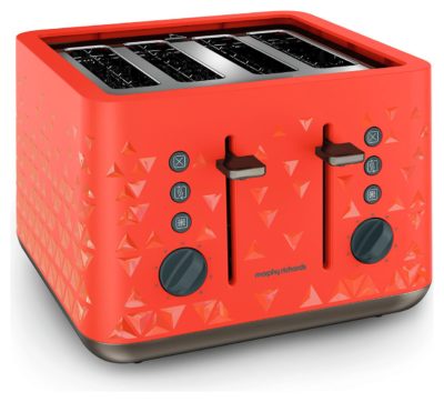 Morphy Richards - Toaster - Prism Toaster -Orange.